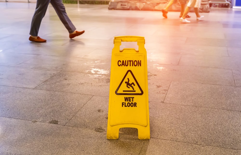 5 steps in a slip and fall case in Dallas, TX